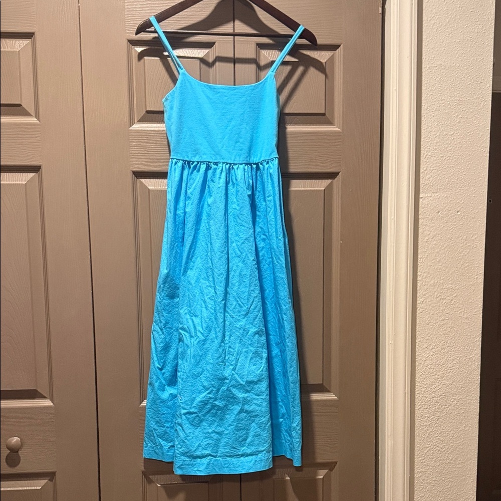 Old Navy Vibrant Blue Midi Dress